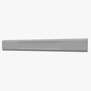 Modern Decorative Vent Cover 3D Model for Interior Visualization188 3D