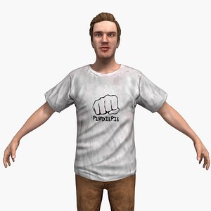 rigged character 3d max