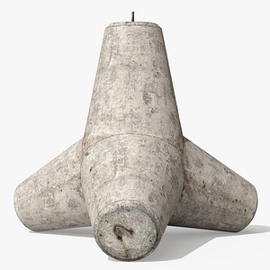 Concrete Tetrapod Set Of 4