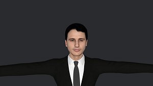 James Franco Hyper Realistic Full Body Fully Rigged Character