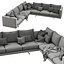Dee Dee Sectional Sofa by Berto