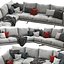 Dee Dee Sectional Sofa by Berto