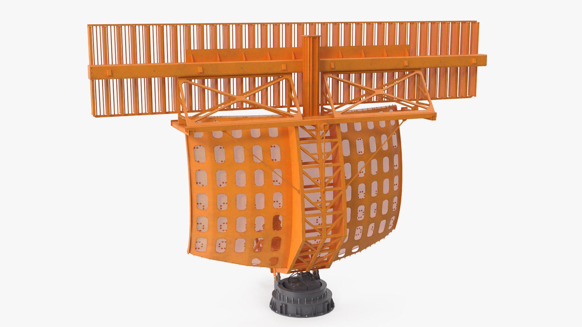3D Surveillance Radar Model - TurboSquid 2282356