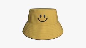 Bucket Hat 01 - Character Design Fashion 3D