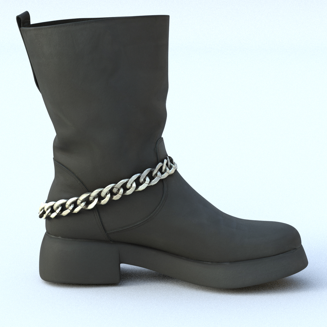 3D 139 Boot Sm Model - TurboSquid 1259388