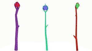 Wizard staff model