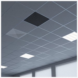 3D Armstrong Ceiling model