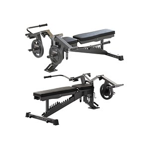 3D Chest Opening Accessory for Multifunction Bench model
