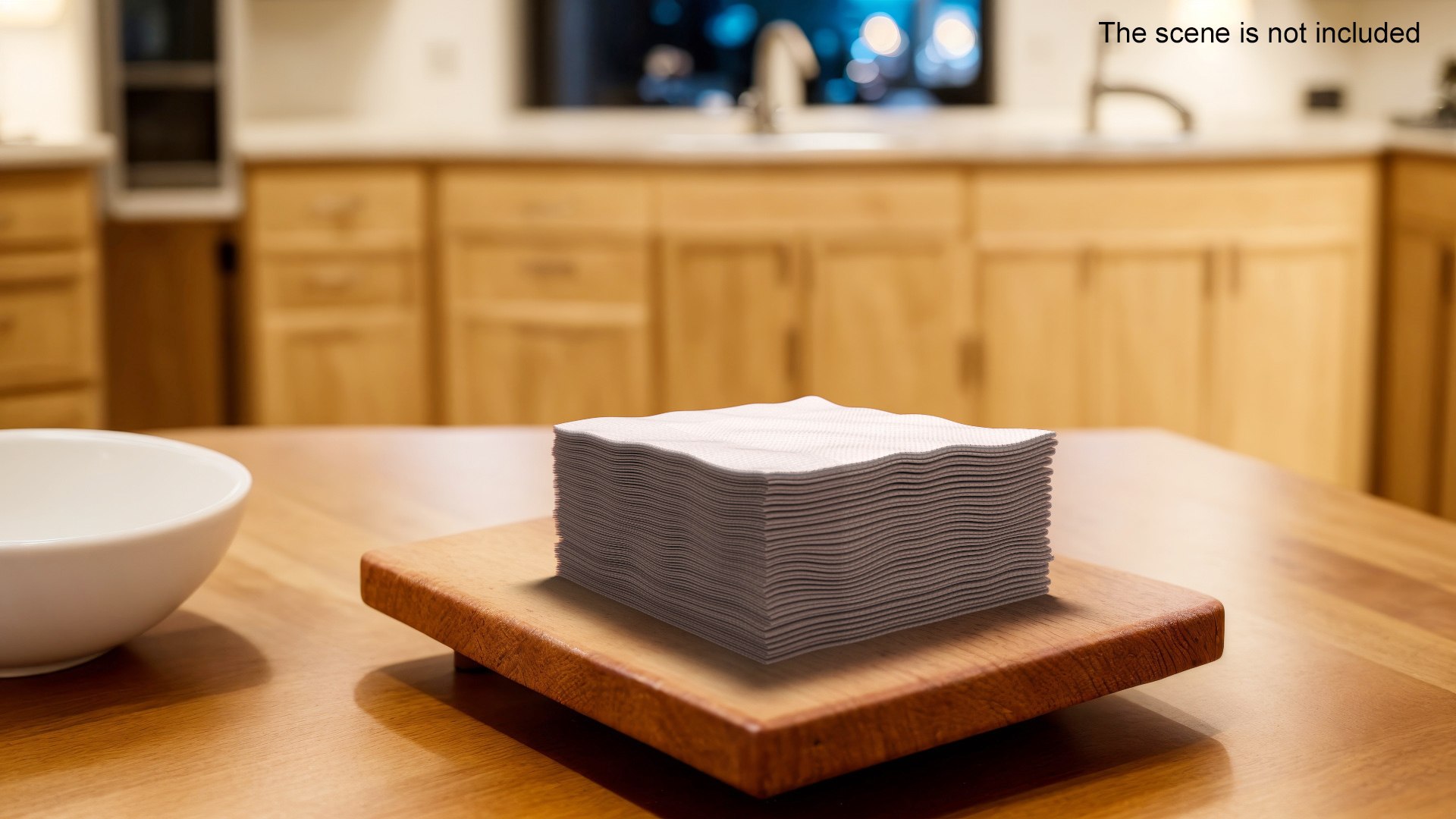 3D Stack Of Paper Napkins - TurboSquid 2300095