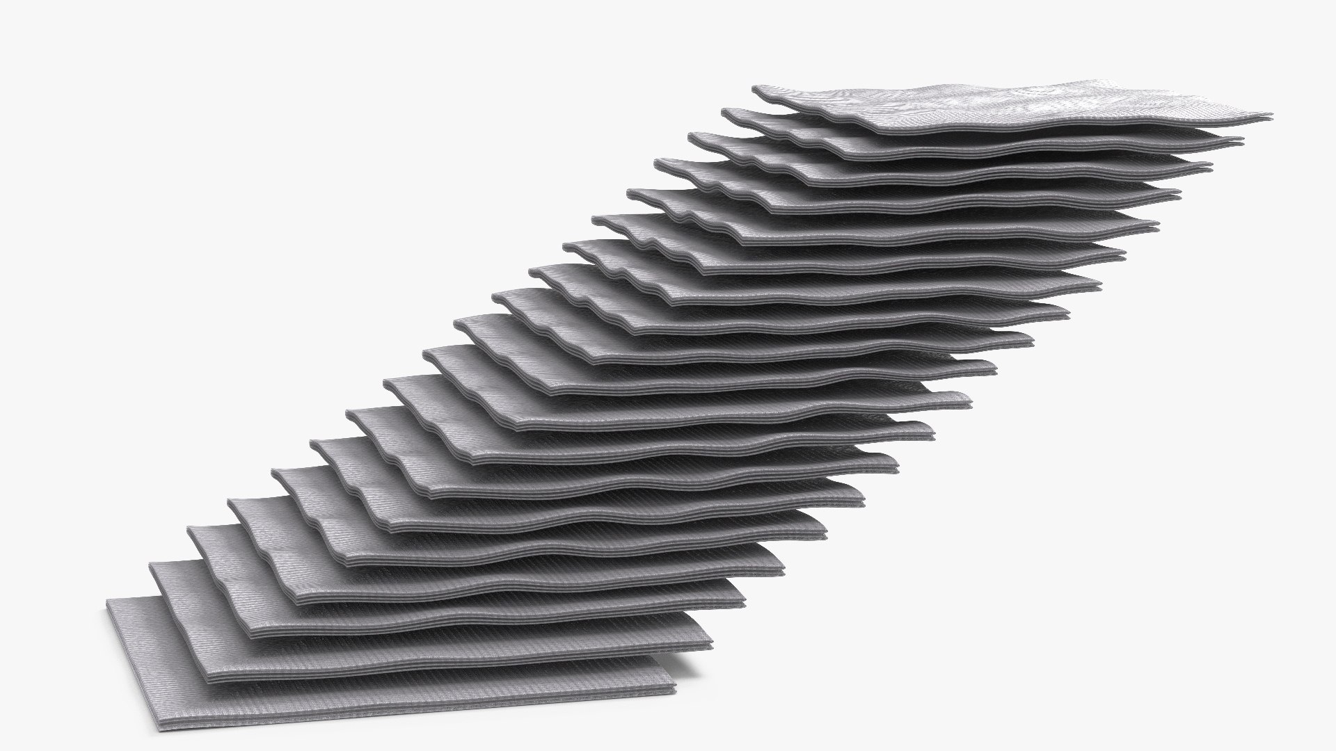 3D Stack Of Paper Napkins - TurboSquid 2300095