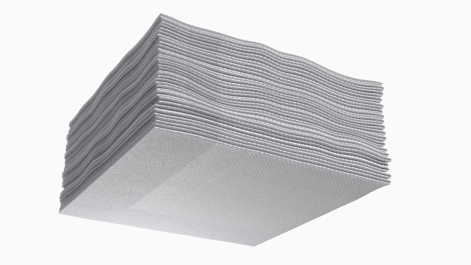3D Stack Of Paper Napkins - TurboSquid 2300095