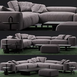 3D sofa seat furniture