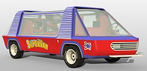 3D George Barris Super Van 1966