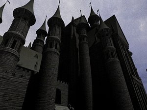castle 3d model