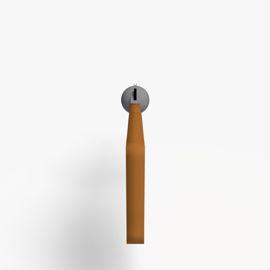 cylinder rifle 3d obj