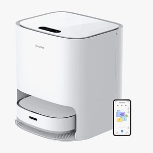 Dream W10 Robot vacuum cleaner and washing parlor 3D model