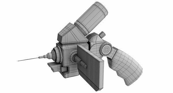 Futuristic injection kit 3D model - TurboSquid 1317344