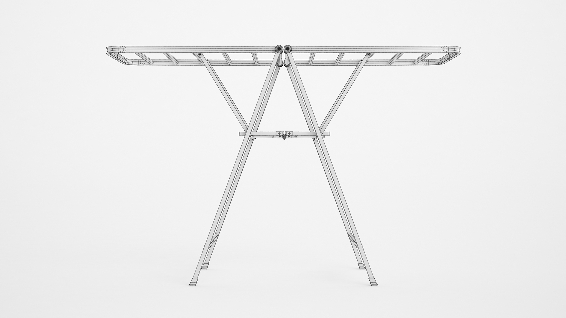 Multipurpose Stainless Steel Cloth Drying Rack 01 3D Model - TurboSquid ...