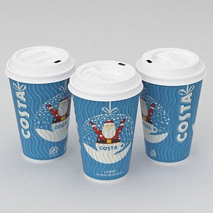 3D coffe cup model