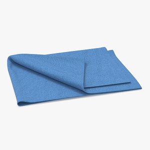 3D Folded Bath Towel