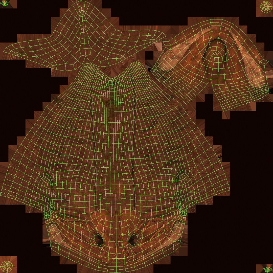 3d model of fangtooth fish