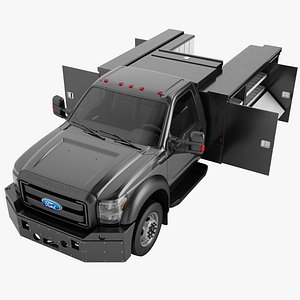 Ford F450 2012 Enclosed Utility Truck 08