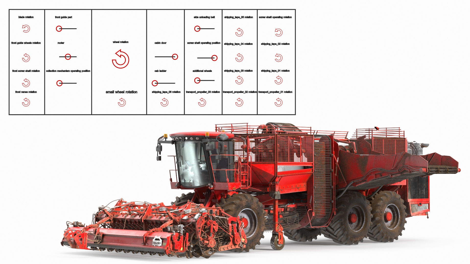 Dirty Beet Harvester HOLMER Terra Dos T4-30 Rigged 3D model https://p.turbosquid.com/ts-thumb/xm/lqKHw1/UU/dirty_beet_harvester_holmer_terra_dos_t430_rigged_362/jpg/1663572485/1920x1080/turn_fit_q99/3af8b34946dd9333dd6c1f7d0263de95db2f8280/dirty_beet_harvester_holmer_terra_dos_t430_rigged_362-1.jpg