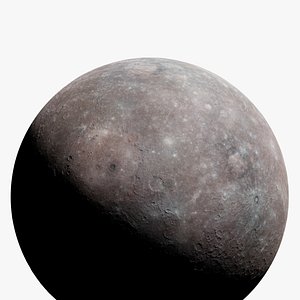 mercury planet 3D model