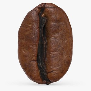 Coffee Bean 03 3D model