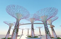 Gardens by the Bay Singapore supertrees
