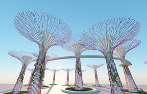 Gardens by the Bay Singapore supertrees