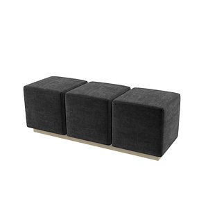 caracole fragment bench modern contemporary sgu 418-751-a  designer cube box ottoman