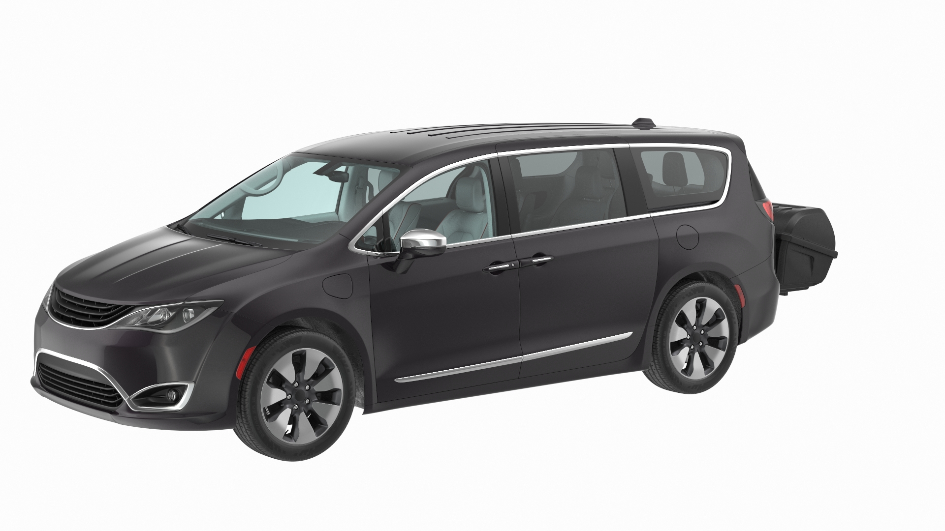 3D Family Minivan Hitch Cargo Model TurboSquid 1646993