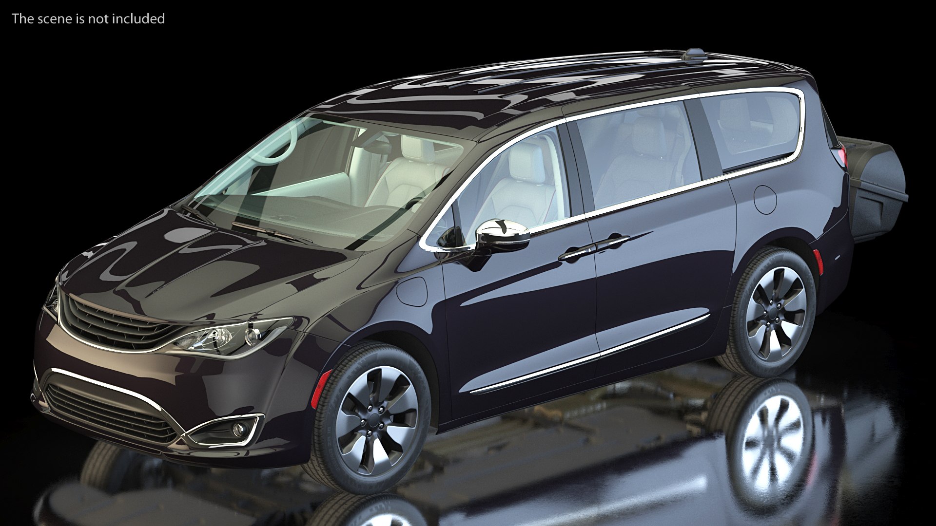 3D Family Minivan Hitch Cargo Model - TurboSquid 1646993