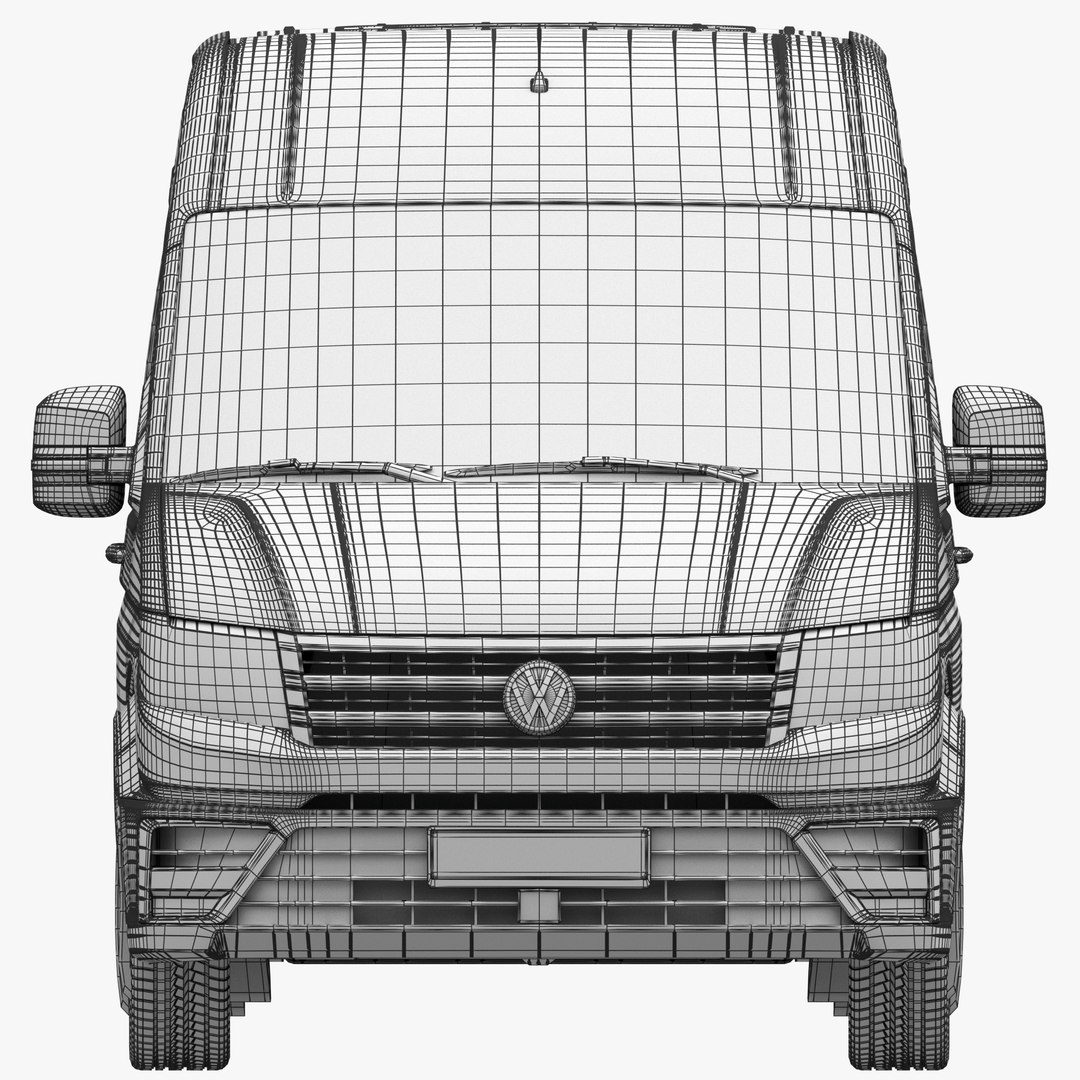 VW Crafter 2 PanelVan L4H3 3D - TurboSquid 1718545