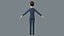 Homem dos desenhos animados manipulado
