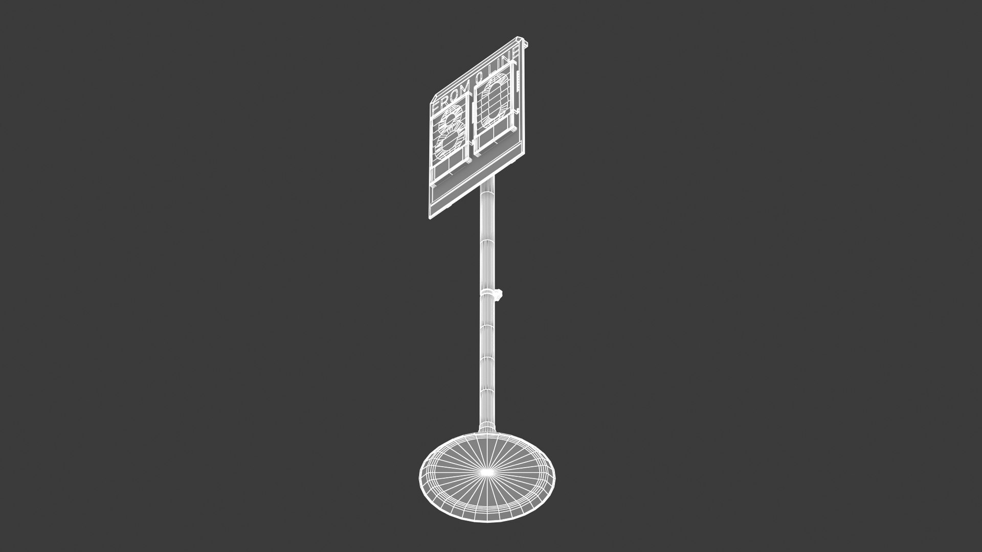 Athletics Lapcounter With Bell 3D Model - TurboSquid 2363392