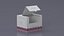 Papierhandtuchbox leer