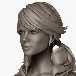 Female Amber Woman No Color