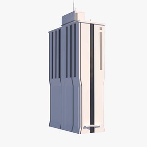 Industrial Building 06 - Low-Poly Storage Facility