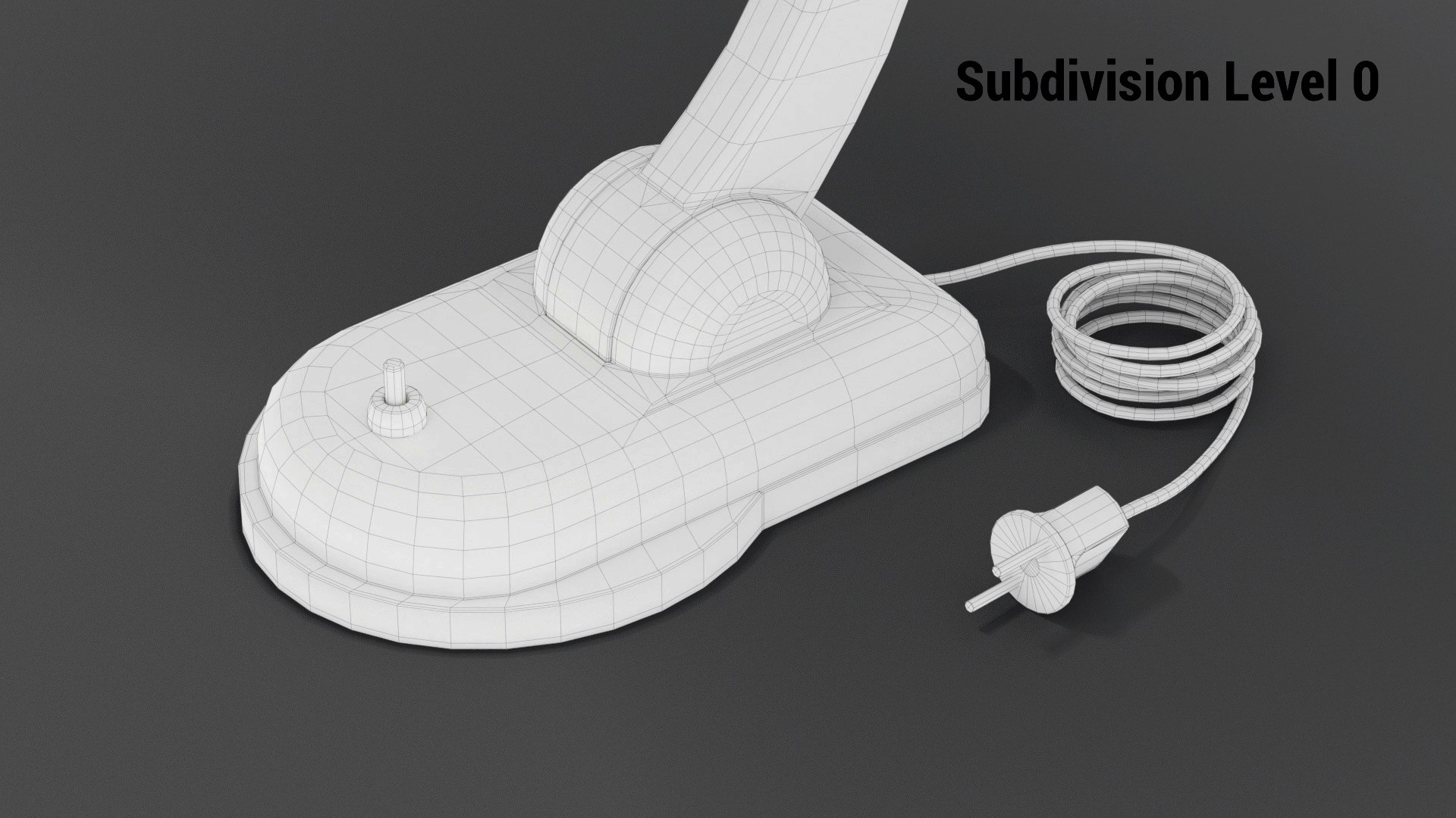 desk lamp bakelite table 3D model https://p.turbosquid.com/ts-thumb/xn/H1Goj0/5LRmP4Qk/wireframe_subdiv0_0005/jpg/1584747853/1920x1080/fit_q87/dedd859f2a2daa1fcdc3990e079eae74c93b8444/wireframe_subdiv0_0005.jpg