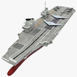 HMS Prince of Wales with Military Aircraft