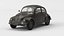 VW Style Beetle Bug  Old Rusty WW2 Car Wrecked