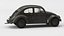 VW Style Beetle Bug  Old Rusty WW2 Car Wrecked
