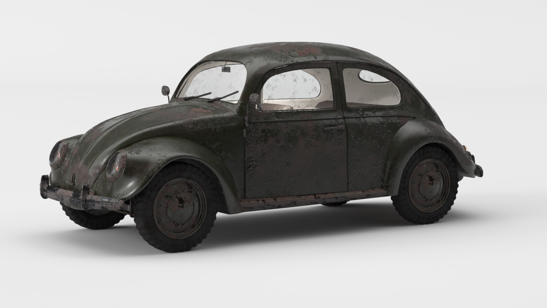 VW Style Beetle Bug  Old Rusty WW2 Car Wrecked 3D model https://p.turbosquid.com/ts-thumb/xn/La3jUX/Fs/oldrustyvwbeetlebug000003/jpg/1668923475/1920x1080/fit_q87/d6e2d9ba52200fe8afc8d9f37909f7c979607e5b/oldrustyvwbeetlebug000003.jpg