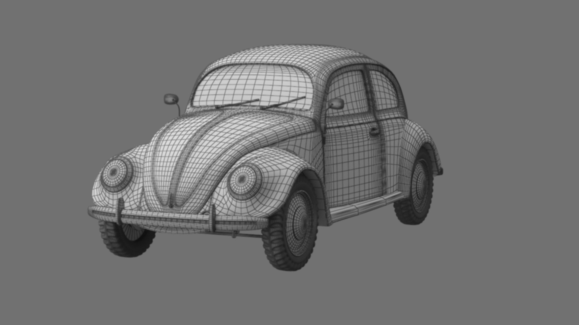 VW Style Beetle Bug  Old Rusty WW2 Car Wrecked 3D model https://p.turbosquid.com/ts-thumb/xn/La3jUX/Q4/oldrustyvwbeetlebugwireframe000019/jpg/1668923533/1920x1080/fit_q87/46ec7673e4c943e9b651762e4cf97e2f18b351a4/oldrustyvwbeetlebugwireframe000019.jpg
