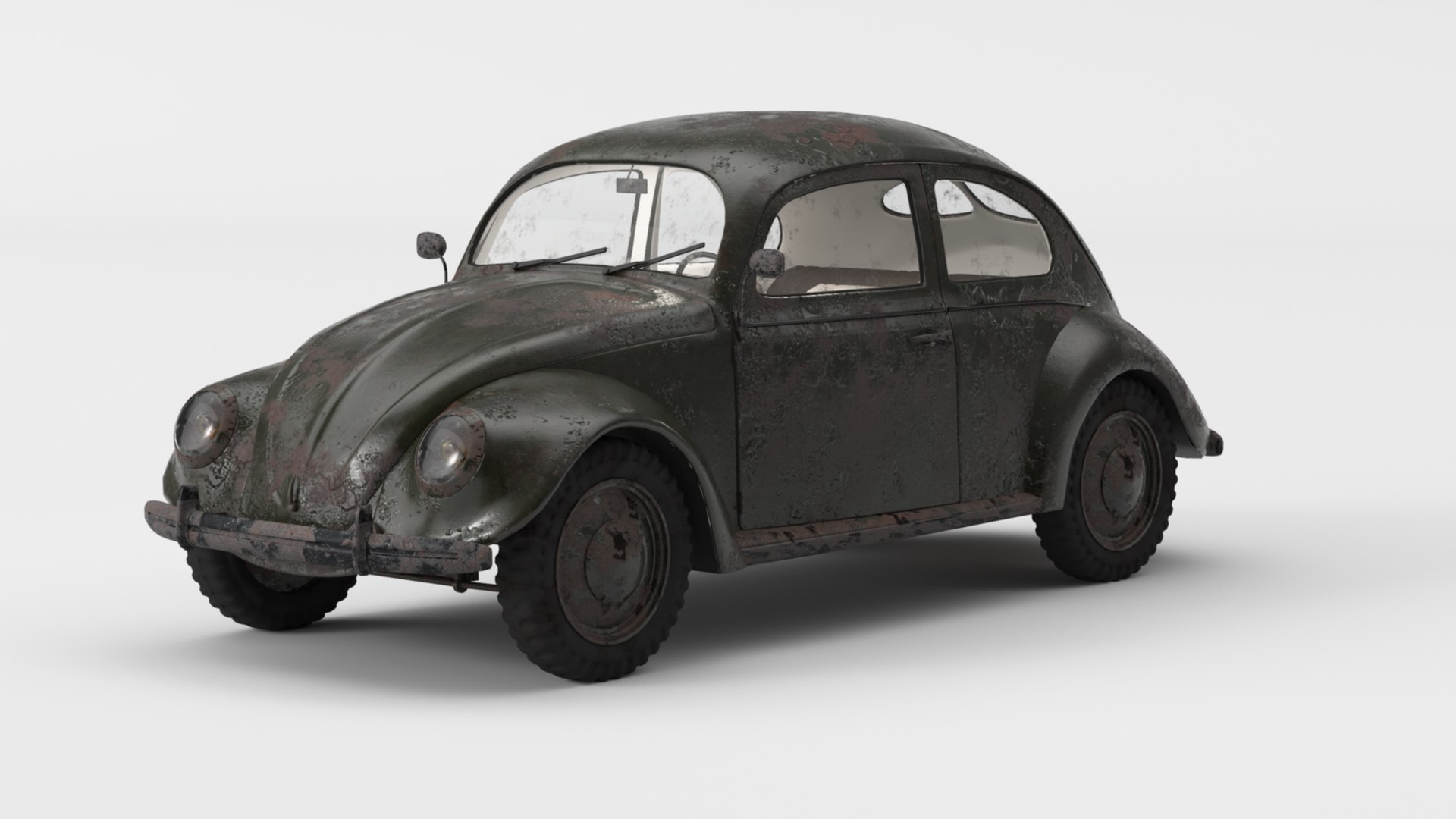 VW Style Beetle Bug  Old Rusty WW2 Car Wrecked 3D model https://p.turbosquid.com/ts-thumb/xn/La3jUX/R2/oldrustyvwbeetlebug000001/jpg/1668923483/1920x1080/fit_q87/74b75d9e1fbbe78ea9653ab79d128ce485567e1e/oldrustyvwbeetlebug000001.jpg