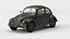 VW Style Beetle Bug  Old Rusty WW2 Car Wrecked