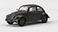 VW Style Beetle Bug  Old Rusty WW2 Car Wrecked