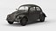 VW Style Beetle Bug  Old Rusty WW2 Car Wrecked